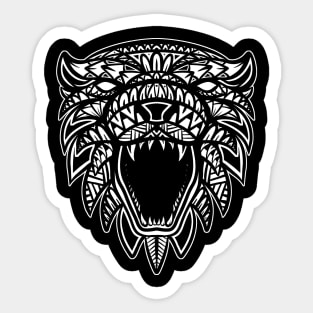 Otter Tribal Sticker